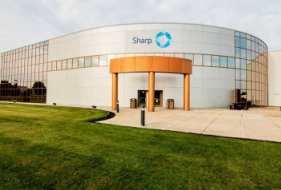 Sharp completes first phase