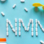 Nicotinamide,Mononucleotide,,Niacin,,Anti,Adeing,Vitamin.,White,Pills,Forming,Shape