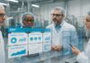 Pharma professional using ERP Tech