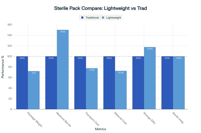 Lightweight vs Traditional Sterile Pharmaceutical Packaging Comparison