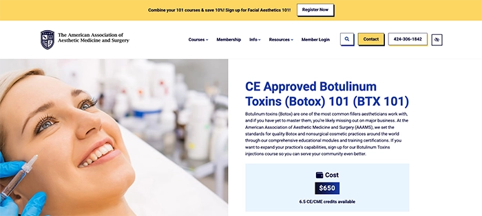 Botulinum Toxins (Botox) 101 Class