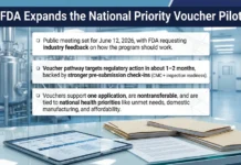 FDA Seeks Input on National Priority Voucher Pilot Program national priority voucher
