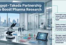 Egypt-Takeda Pharmaceutical Cooperation Boosts R&D Push pharmaceutical cooperation