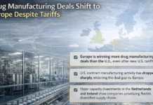 Drug Manufacturing Deals Shift to Europe Despite Tariffs Drug Manufacturing Deals