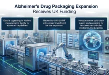 Alzheimer’s Drug Packaging Expansion Receives UK Funding Alzheimers Drug Packaging