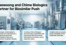 Daewoong and Chime Biologics Partner for Biosimilar Push Daewoong and Chime Biologics