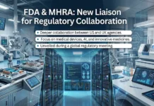 FDA and MHRA Launch New Liaison Programme to Strengthen Regulatory Collaboration FDA & MHRA announce a new liaison for regulatory collaboration between US and UK agencies (banner)
