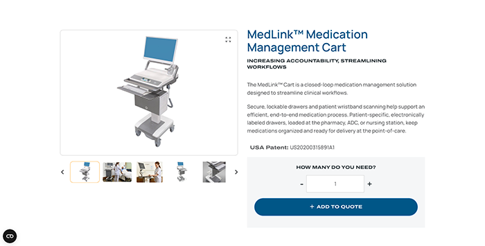 MedLink Medication Management Cart