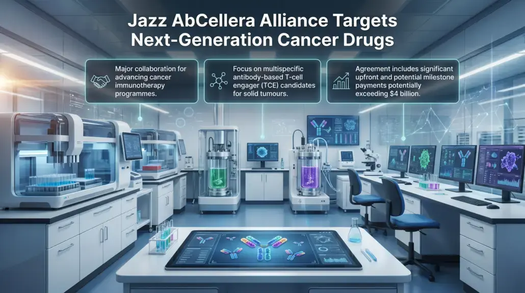 Jazz AbCellera Alliance Targets Next-Generation Cancer Drugs