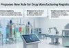 FDA Proposes New Rule for Drug Manufacturing Registration FDA Proposes New Rule for Drug Manufacturing Registration