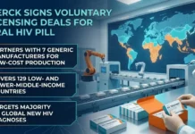 Merck Signs Voluntary Licensing Deals for Oral HIV Pill Merck Signs Voluntary Licensing Deals for Oral HIV Pill