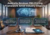 Australia Reviews PBS Pricing Framework Amid Industry Dispute Over Benchmarks Australia Reviews PBS Pricing Framework Amid Industry Dispute Over Benchmarks