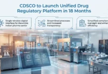 CDSCO to Introduce Integrated Drug Regulatory Platform in 18 Months CDSCO to Introduce Integrated Drug Regulatory Platform in 18 Months