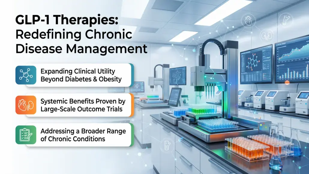 GLP-1 Therapies Broadening Clinical Treatment Pathways