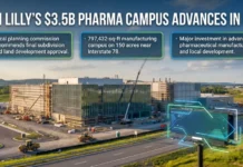 Eli Lilly’s $3.5 Billion Manufacturing Campus Advances in Upper Macungie, Pennsylvania Eli Lilly's $3.5 Billion Manufacturing Campus Advances in Upper Macungie, Pennsylvania