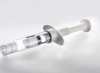 Dual chamber syringe vetter