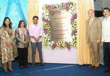 K T Rama Rao Inaugurates BE's Plant at Genome Valley & Unveils Typhoid Conjugate Vaccine