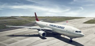 Turkish Cargo achieved the highest growth rate among the top 25 air cargo carriers