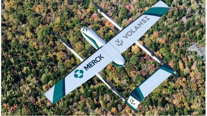 Merck tests delivering temperature-controlled medicine via drone