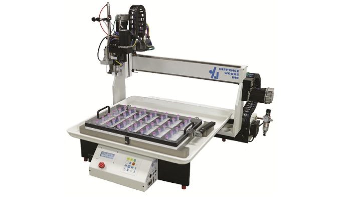 New RF Series Benchtop Bottle / Vial Filler Robot for Liquid Filling and Capping Operations