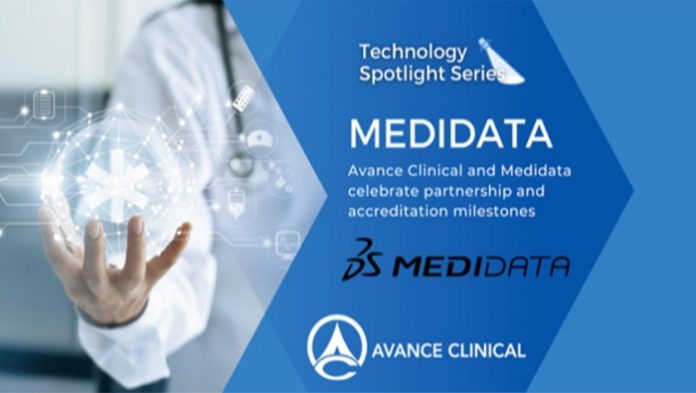 Avance Clinical and Medidata Celebrate Strategic Partnership and Inhouse Expert Accreditation Milestones