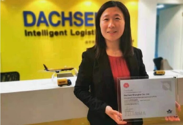 Dachser Shanghai is recognized as CEIV Pharma Certified by IATA