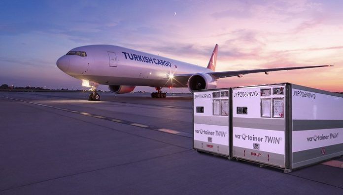 va-Q-tec expands worldwide airline partner network with Turkish Cargo
