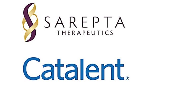  Sarepta and Catalent Expand Strategic Manufacturing Partnership with Commercial Supply Agreement for Duchenne Muscular Dystrophy Gene Therapy Candidate