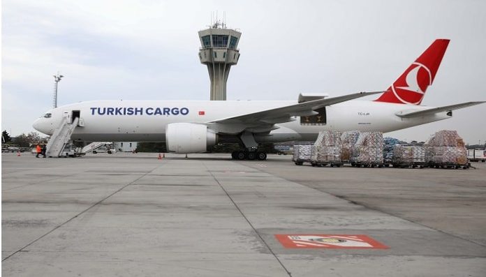 Turkish Cargo carries COVID-19 vaccines via its cross-continental air bridge