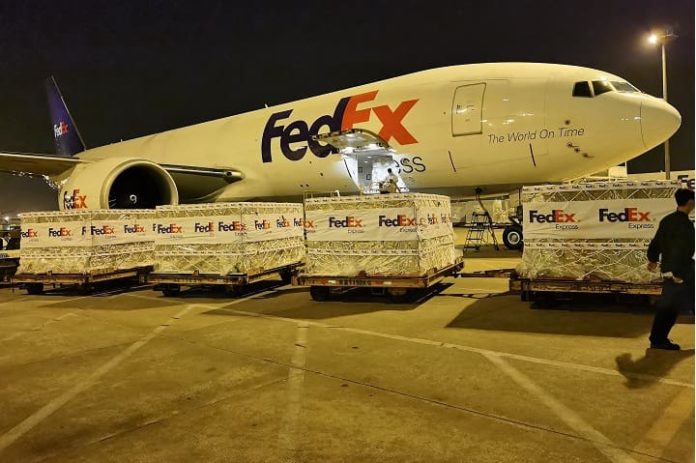 FedEx delivers critical healthcare supplies to India to support the fight against COVID-19