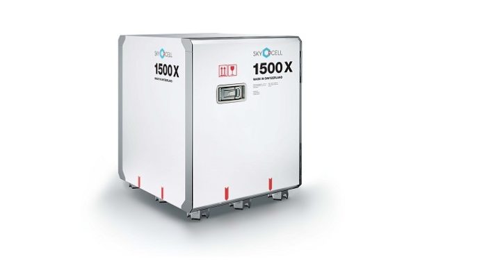 SkyCell launches next gen 1500X pharma container
